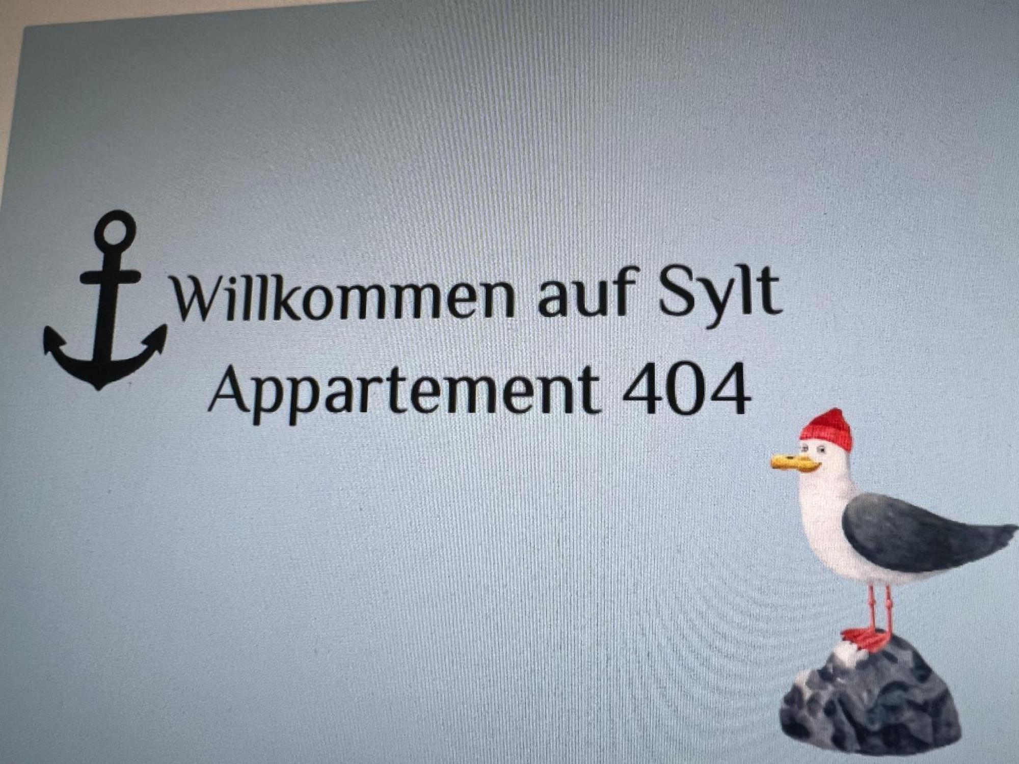 Apartment-404-Seemoewe Westerland Eksteriør bilde